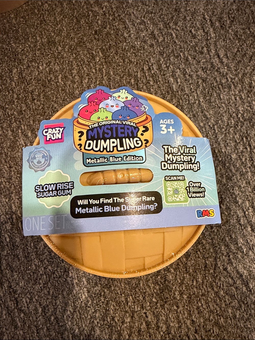 RMS Crazy Fun The Original Viral Mystery Dumpling Metallic Blue Edition